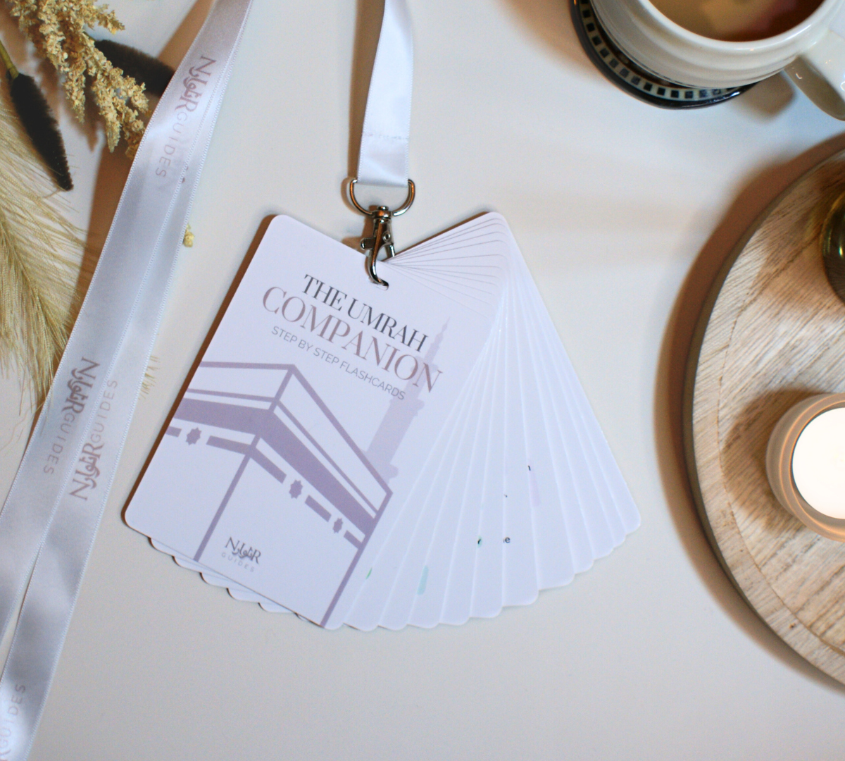 Umrah Flashcards + Lanyard