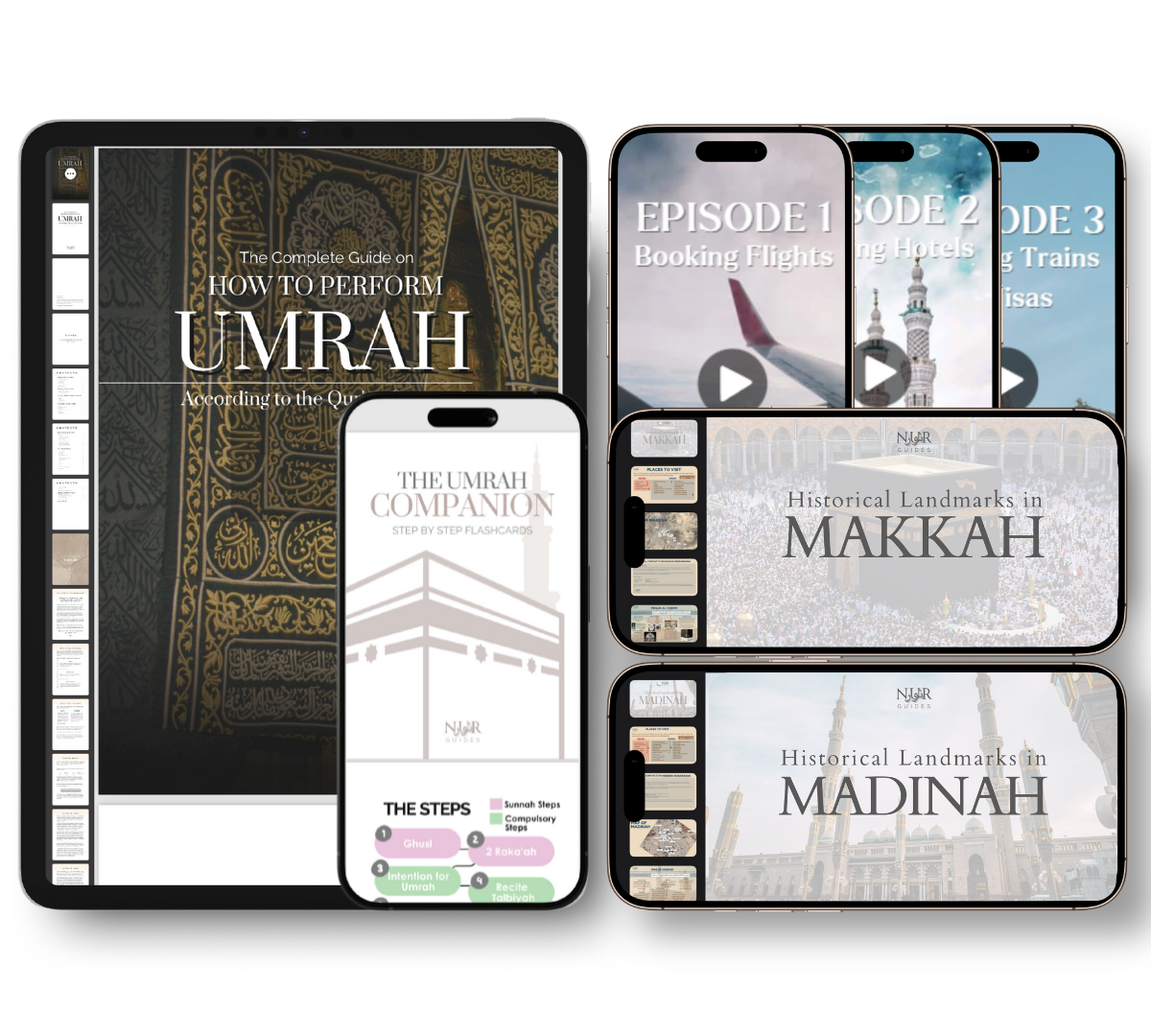 Ultimate Umrah Bundle with Guide, Checklist, and Flashcards