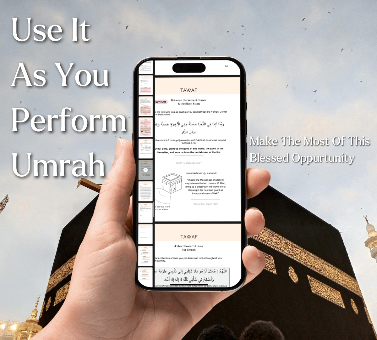 Ultimate Umrah Bundle with Guide, Checklist, and Flashcards