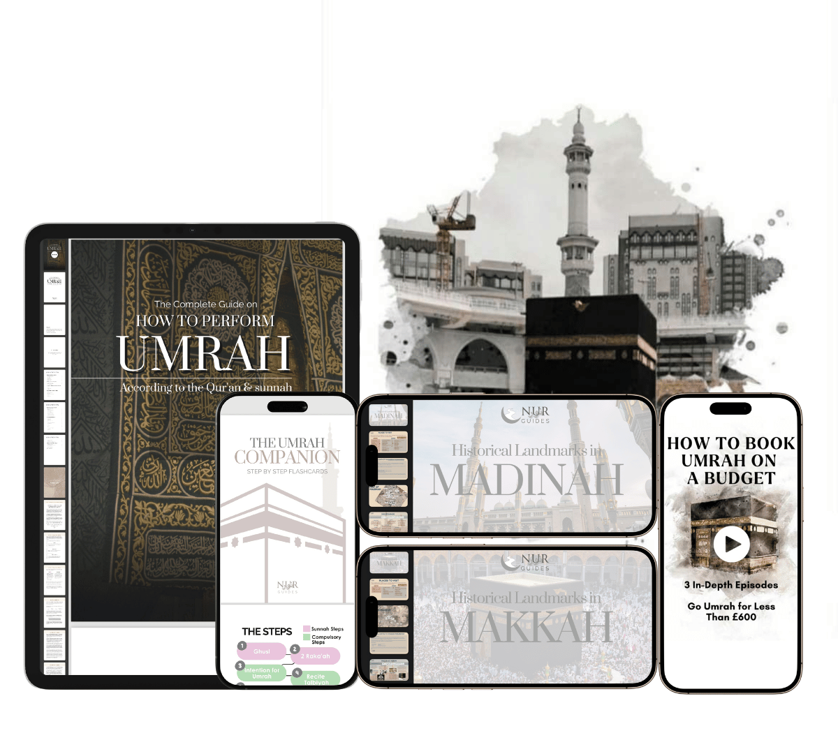 Digital Umrah Guide PDF - Step-by-Step Instructions – Nur Guides