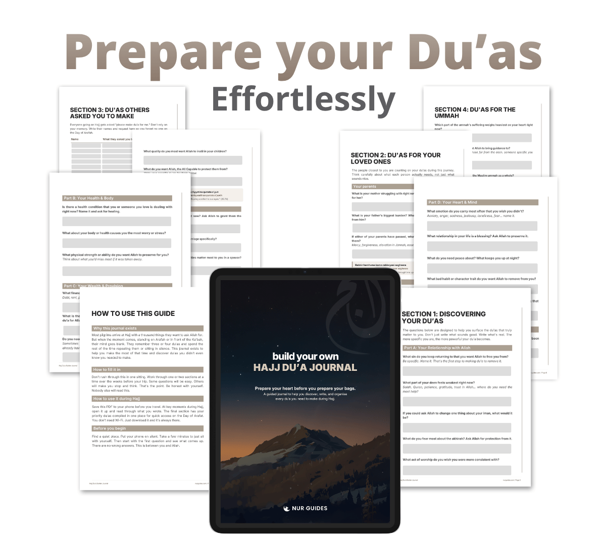 Digital Arafah Dua Bundle
