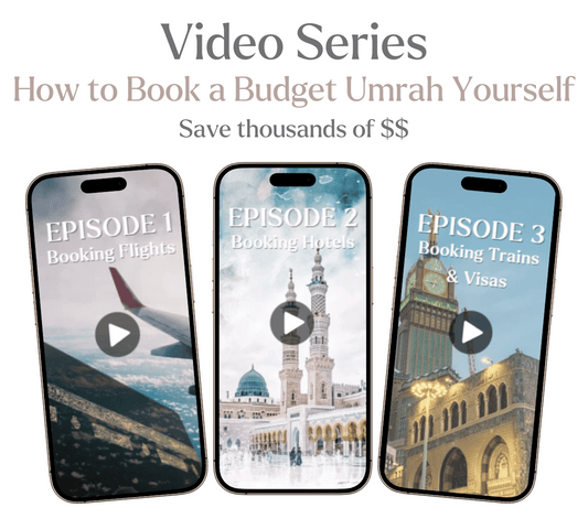 Ultimate Umrah Bundle with Guide, Checklist, and Flashcards